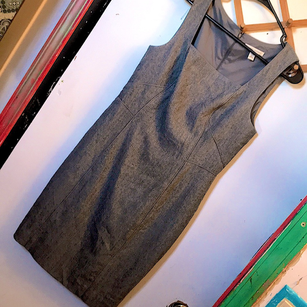 Banana Republic.  Size 10 stretch material very classy dress